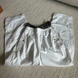 Free People Movement White Double or Nothing Pant Size Small